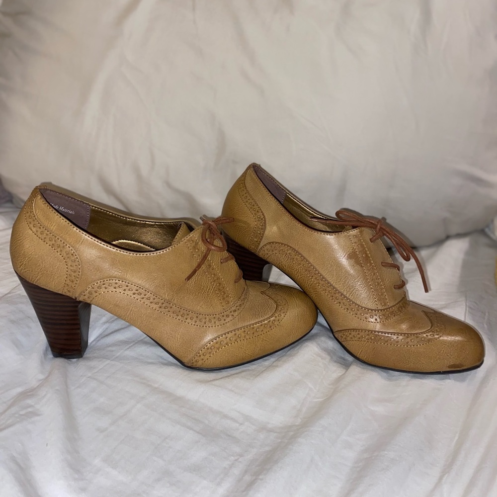 Brown booties